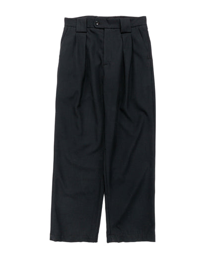 James Coward Mercado Trouser Black Wool Gabardine