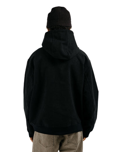 James Coward Parka Black Heavyweight Moleskin
