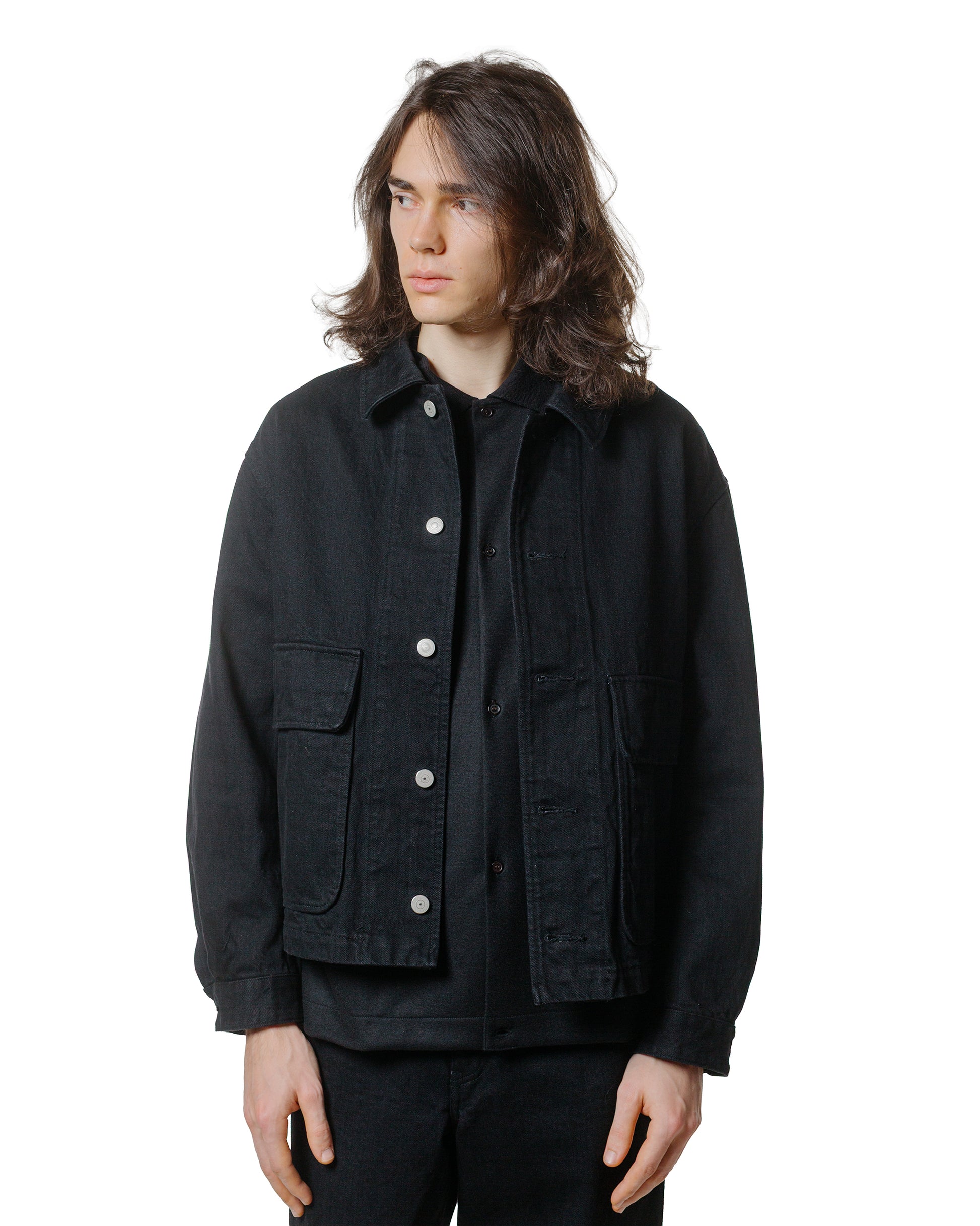 James Coward Replica Jacket Black Denim