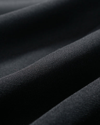 James Coward Site Jacket Black Heavyweight Wool Gabardine