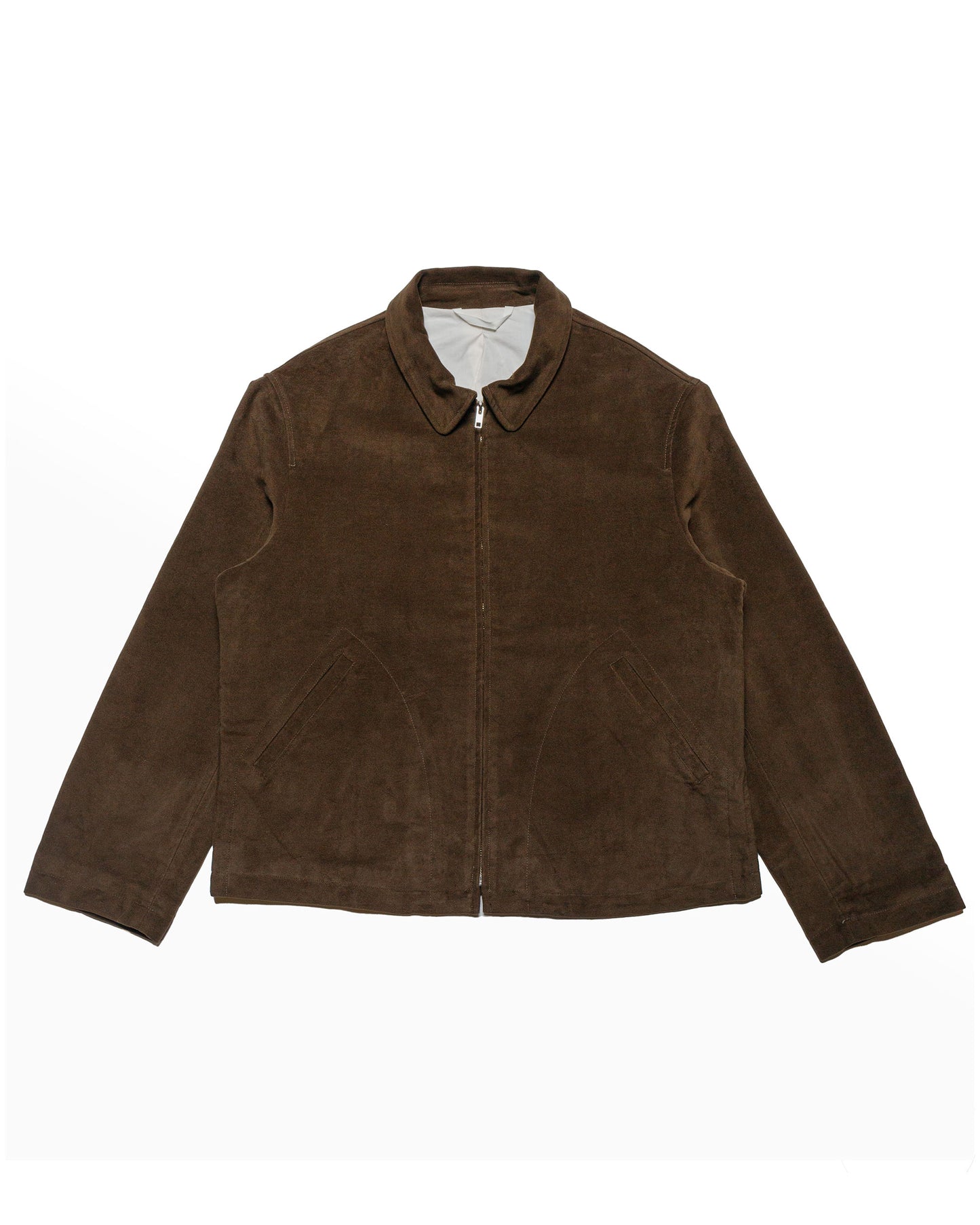 James Coward Site Jacket Dark Brown Cotton Moleskin