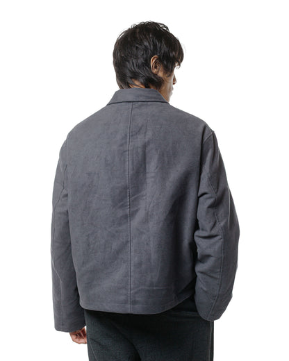 James Coward Site Jacket Grey Cotton Moleskin