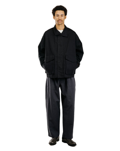 James Coward Six Jacket Black Waxed Cotton Washi Ox