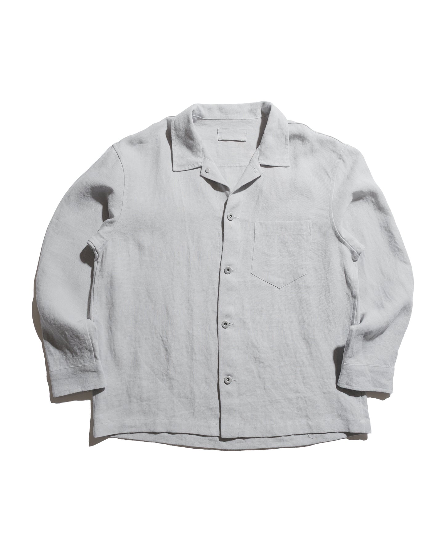 James Coward Travail Shirt Corsica Sky Welterweight Linen