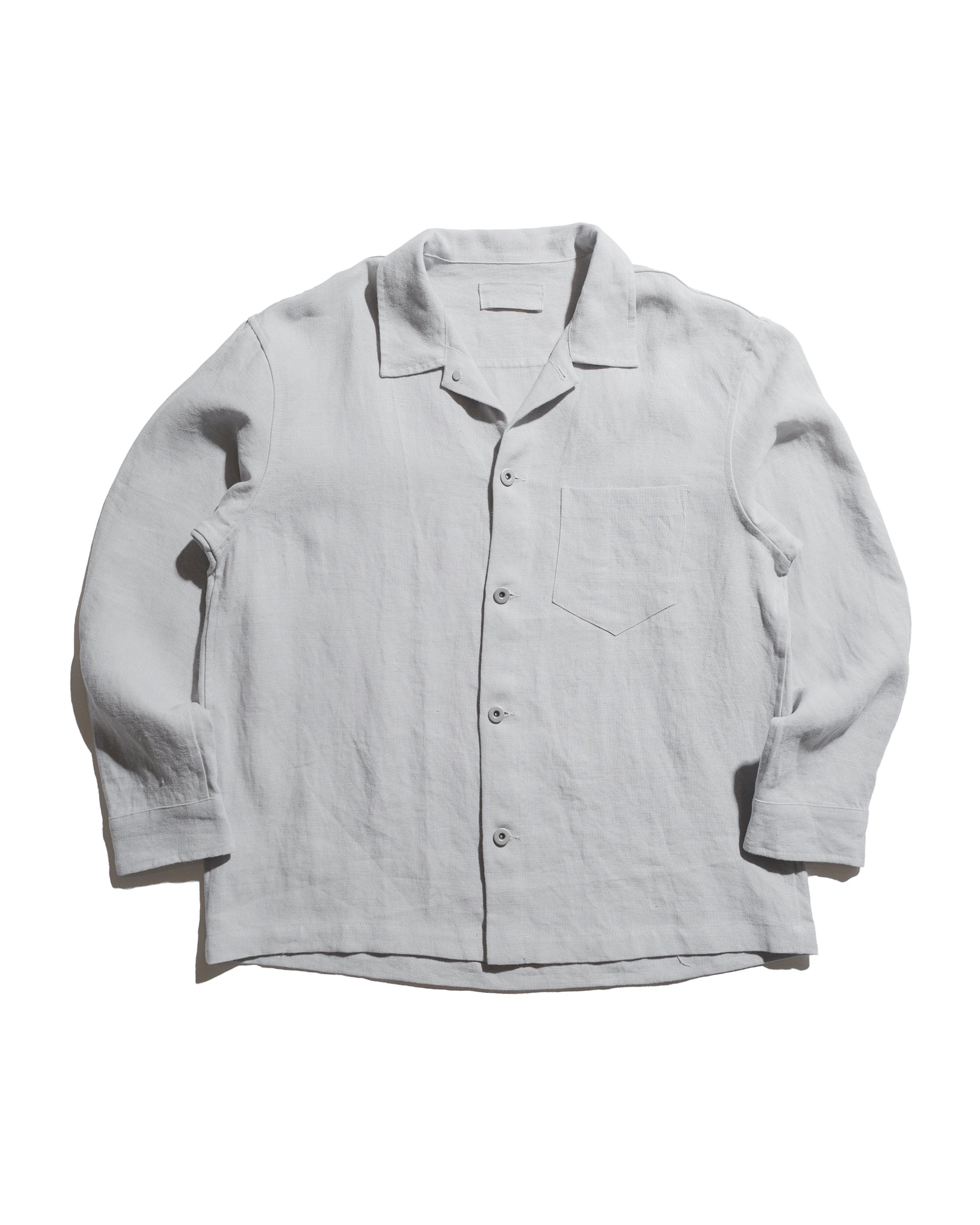 James Coward Travail Shirt Corsica Sky Welterweight Linen