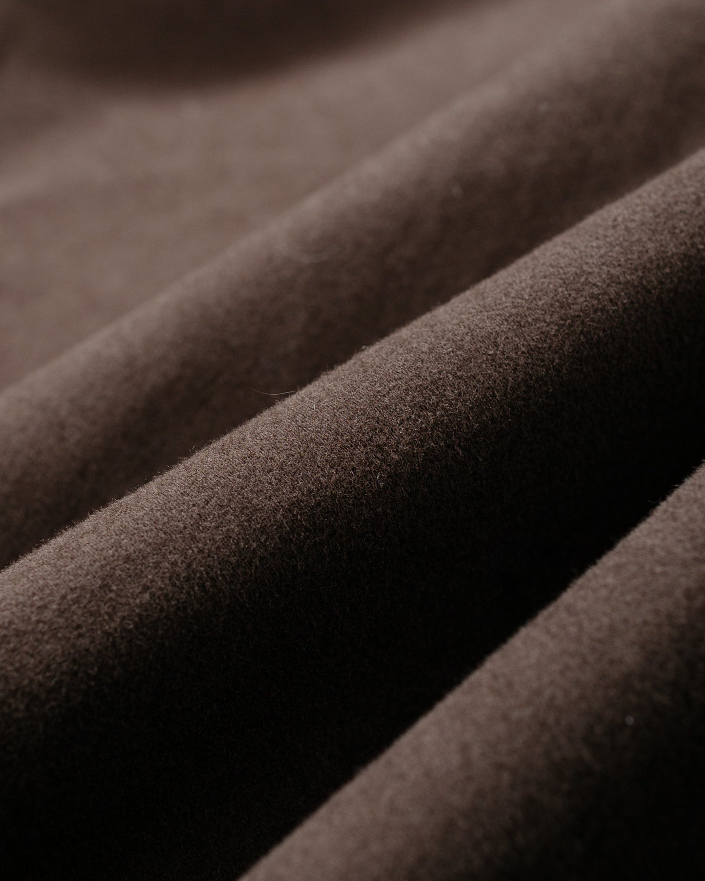 James Coward Travail Shirt Dark Brown Cotton Moleskin