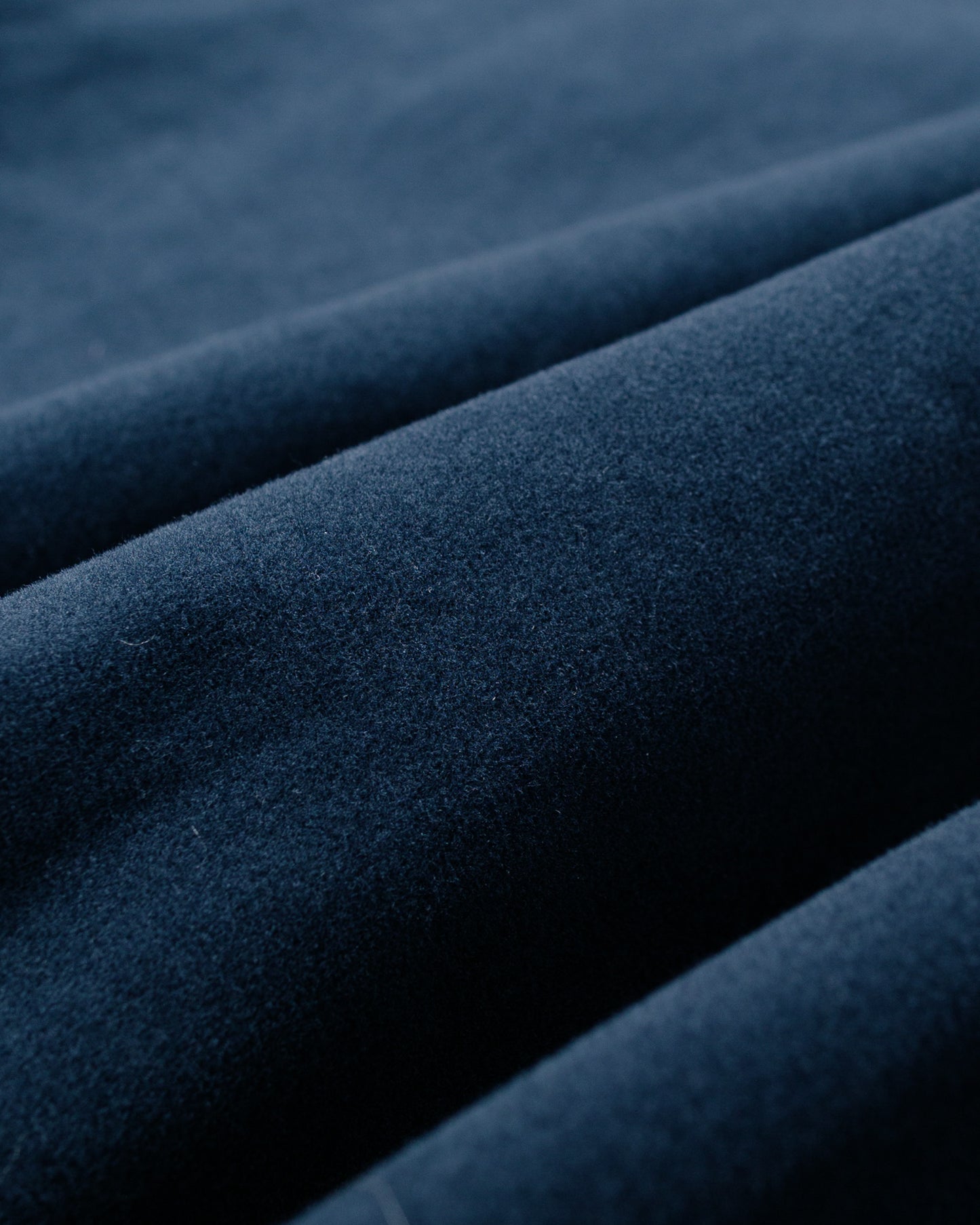 James Coward Travail Shirt Navy Cotton Moleskin