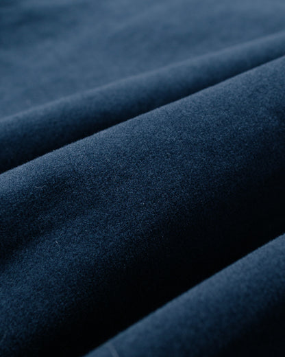 James Coward Travail Shirt Navy Cotton Moleskin