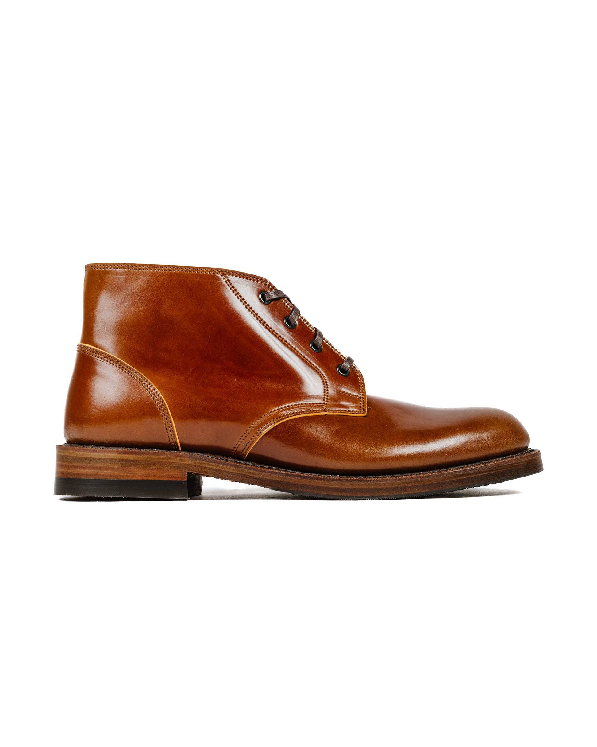 John Lofgren Bootmaker The Steadfast Chukka Boots Shinki Hikaku Shell Cordovan Cognac