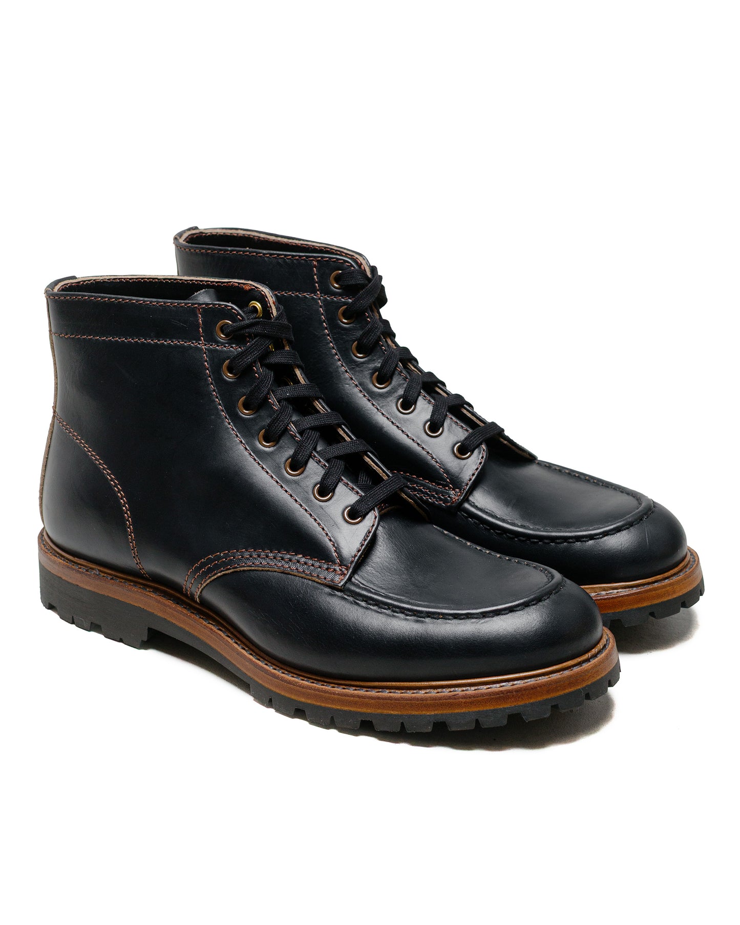 John Lofgren Bootmaker Chapman Boots Horween CXL Black