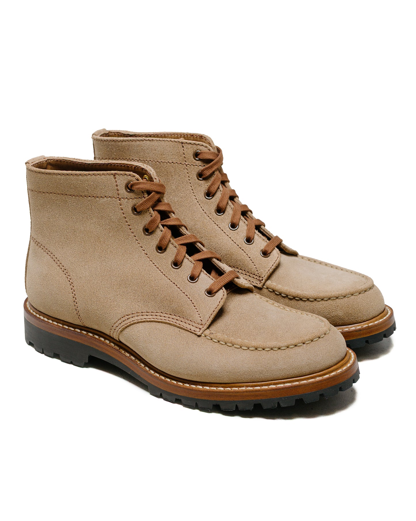 John Lofgren Bootmaker Chapman Boots Horween CXL Natural Roughout
