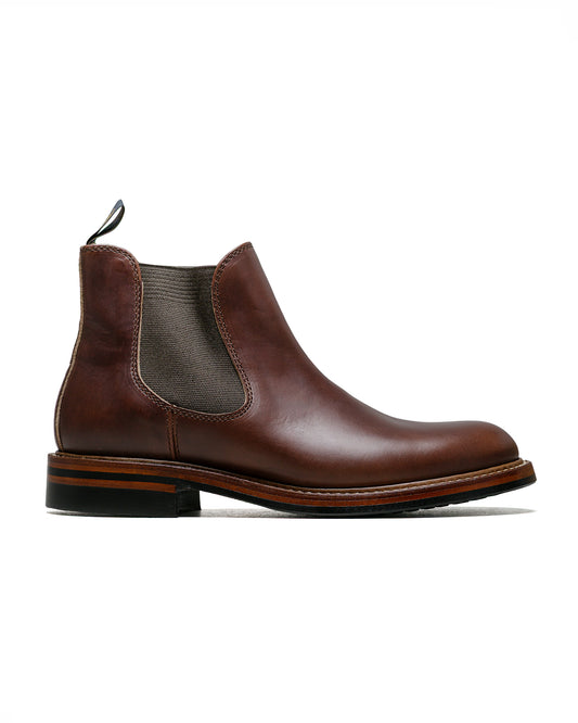 John Lofgren Bootmaker Chelsea Boots Horween CXL Timber
