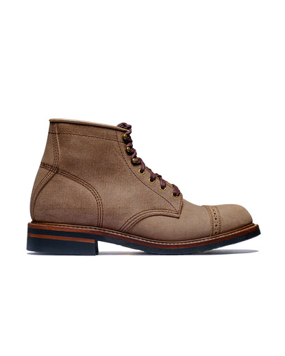 John Lofgren Bootmaker Combat Boots Horween Leather CXL Natural Roughout