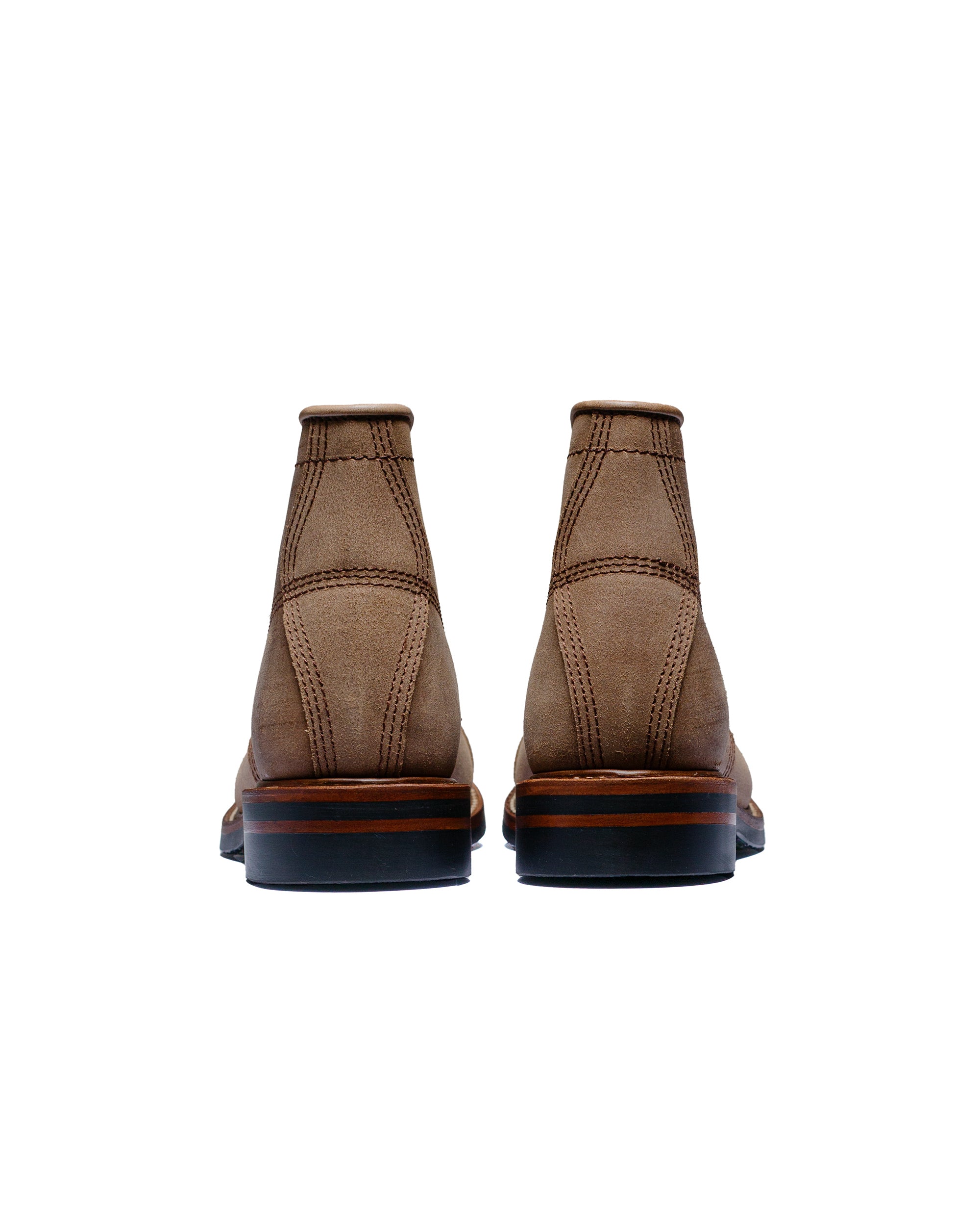 Bootmaker John Lofgren Bootmaker Combat Boots Horween Leather CXL Natural Rougho ...