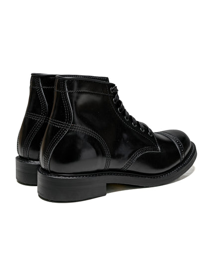 John Lofgren Bootmaker Combat Boots Shinki Hikaku Shell Cordovan Black Ops