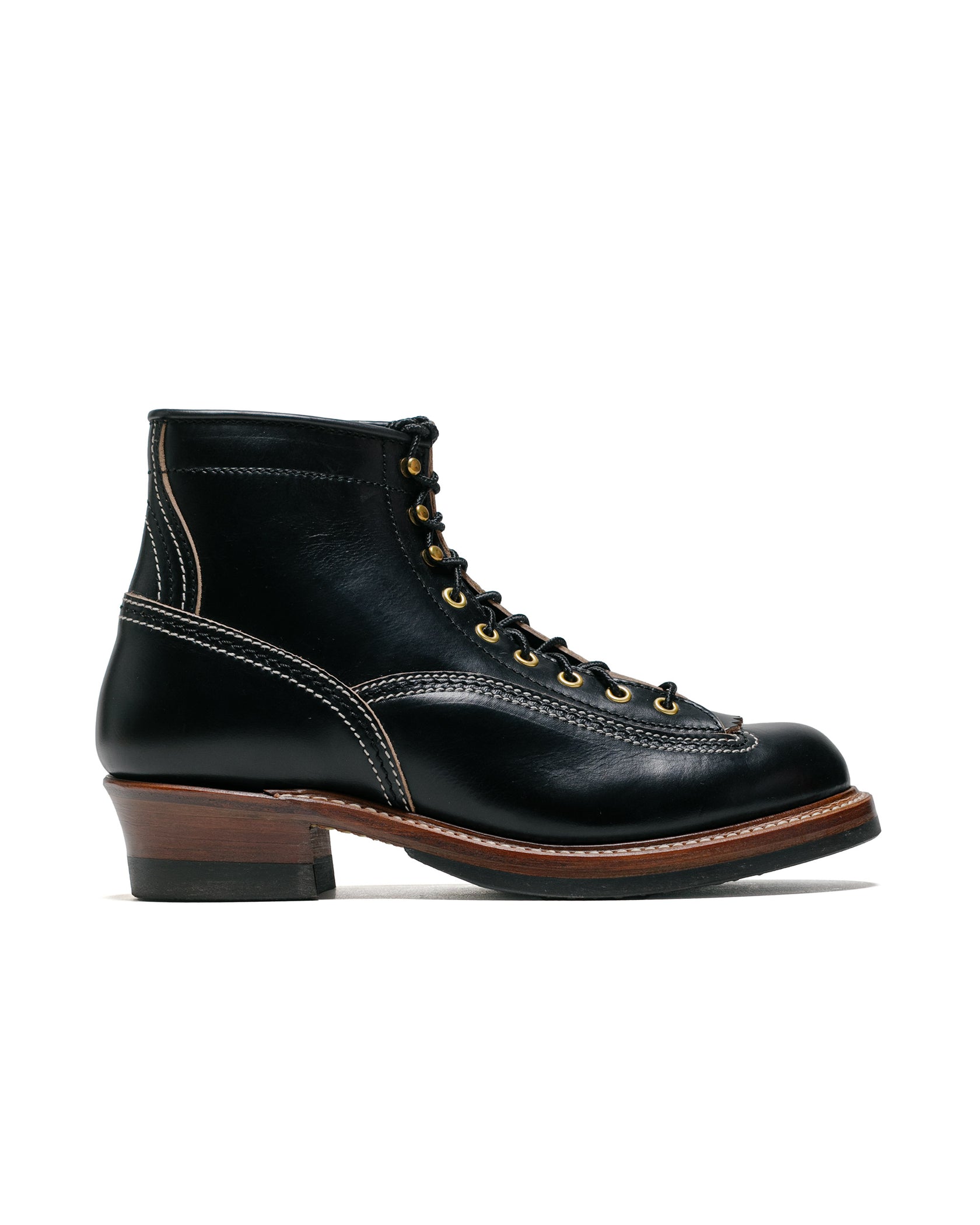 John Lofgren Bootmaker Donkey Puncher Boots Horween Leather CXL Black ...
