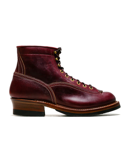 John Lofgren Bootmaker Donkey Puncher Boots Horween Leather CXL Burgundy