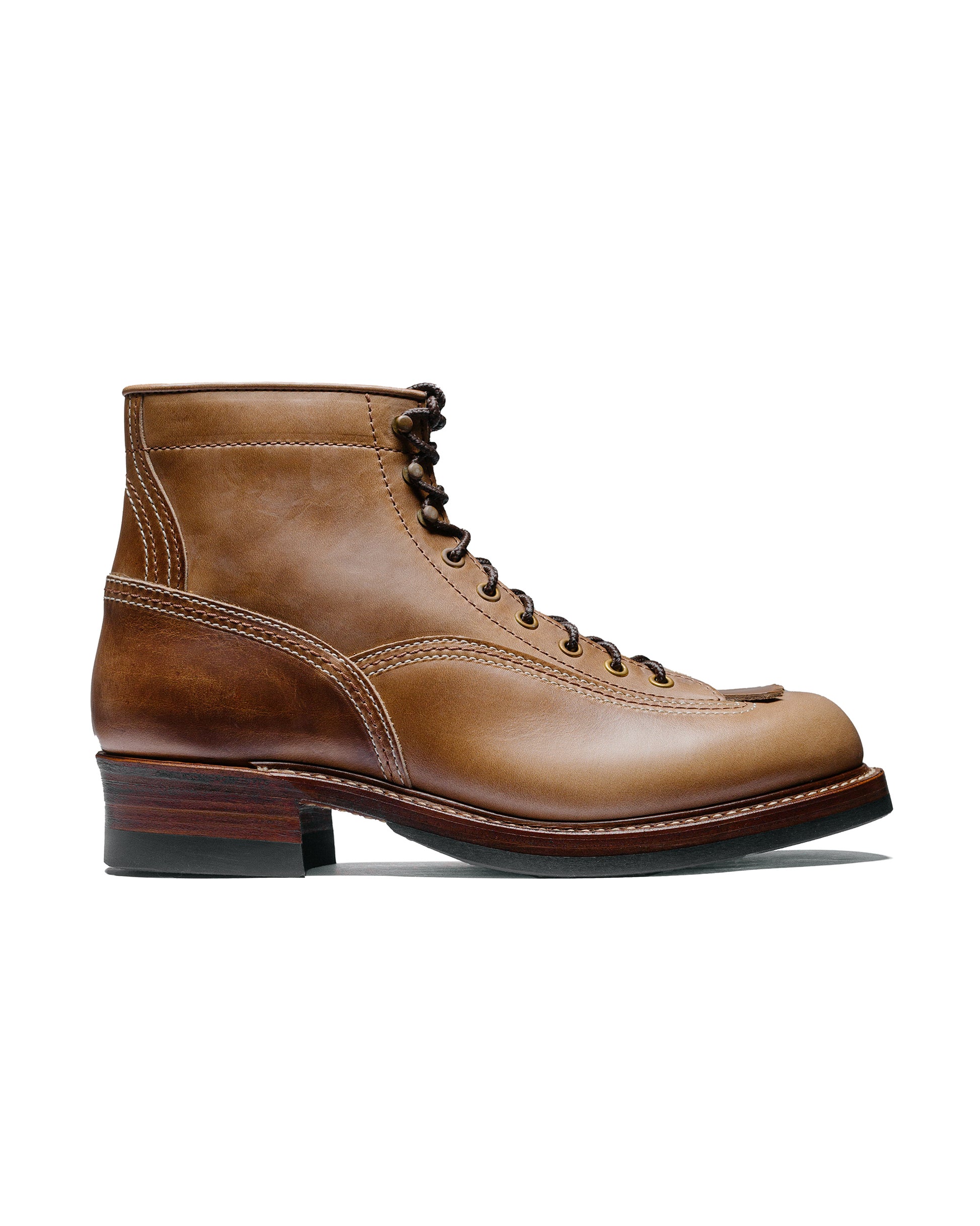 John Lofgren Bootmaker Donkey Puncher Boots Horween Leather CXL Natural