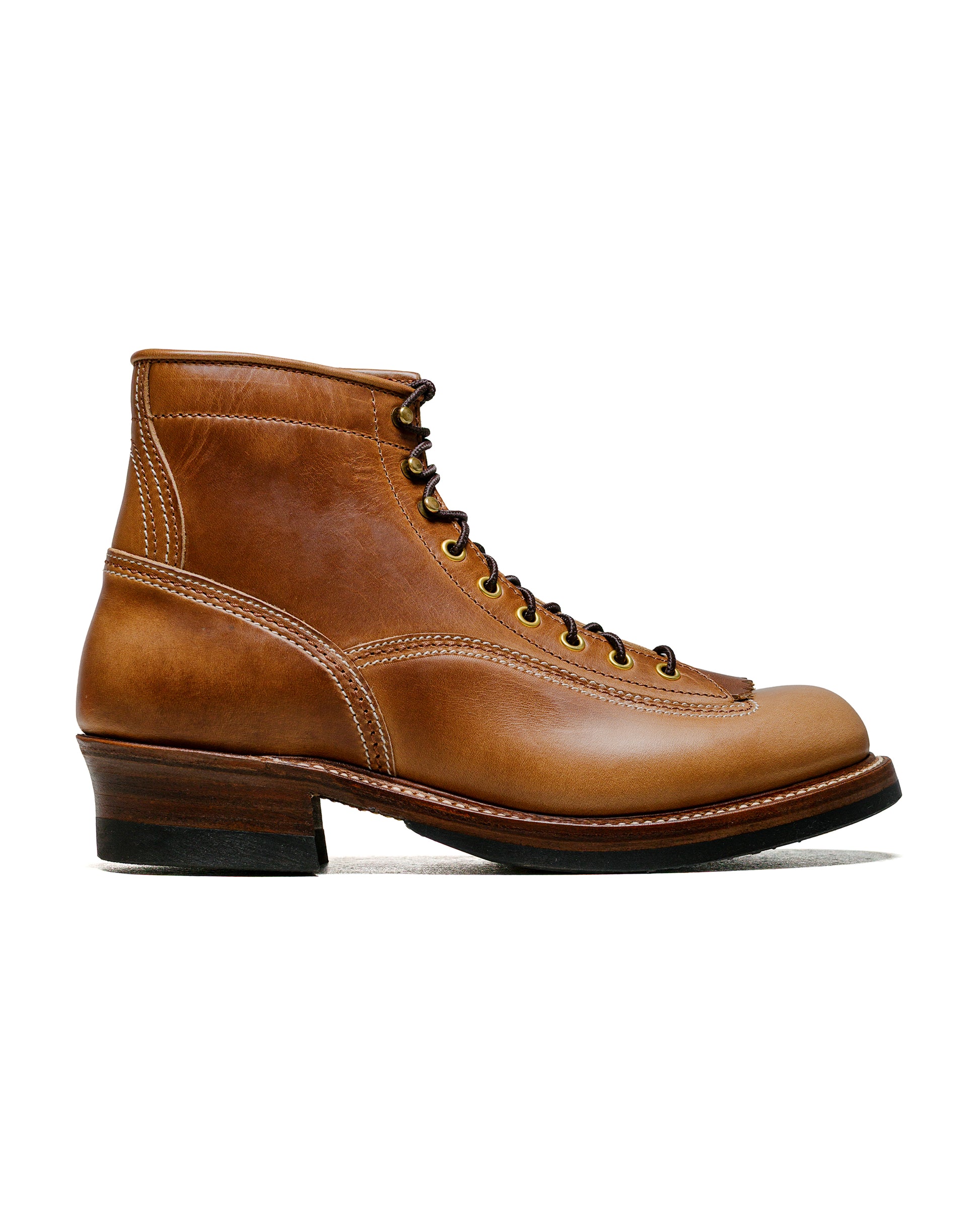 John Lofgren Bootmaker Donkey Puncher Boots Horween Leather CXL Natural
