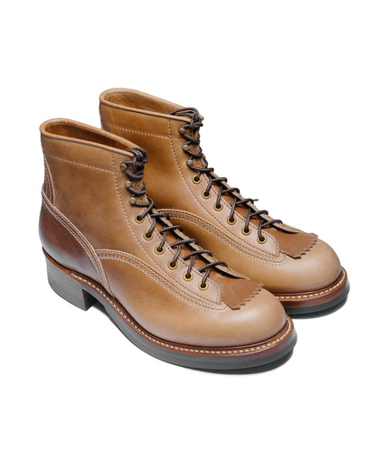 John Lofgren Bootmaker Donkey Puncher Boots Horween Leather CXL Natural front side