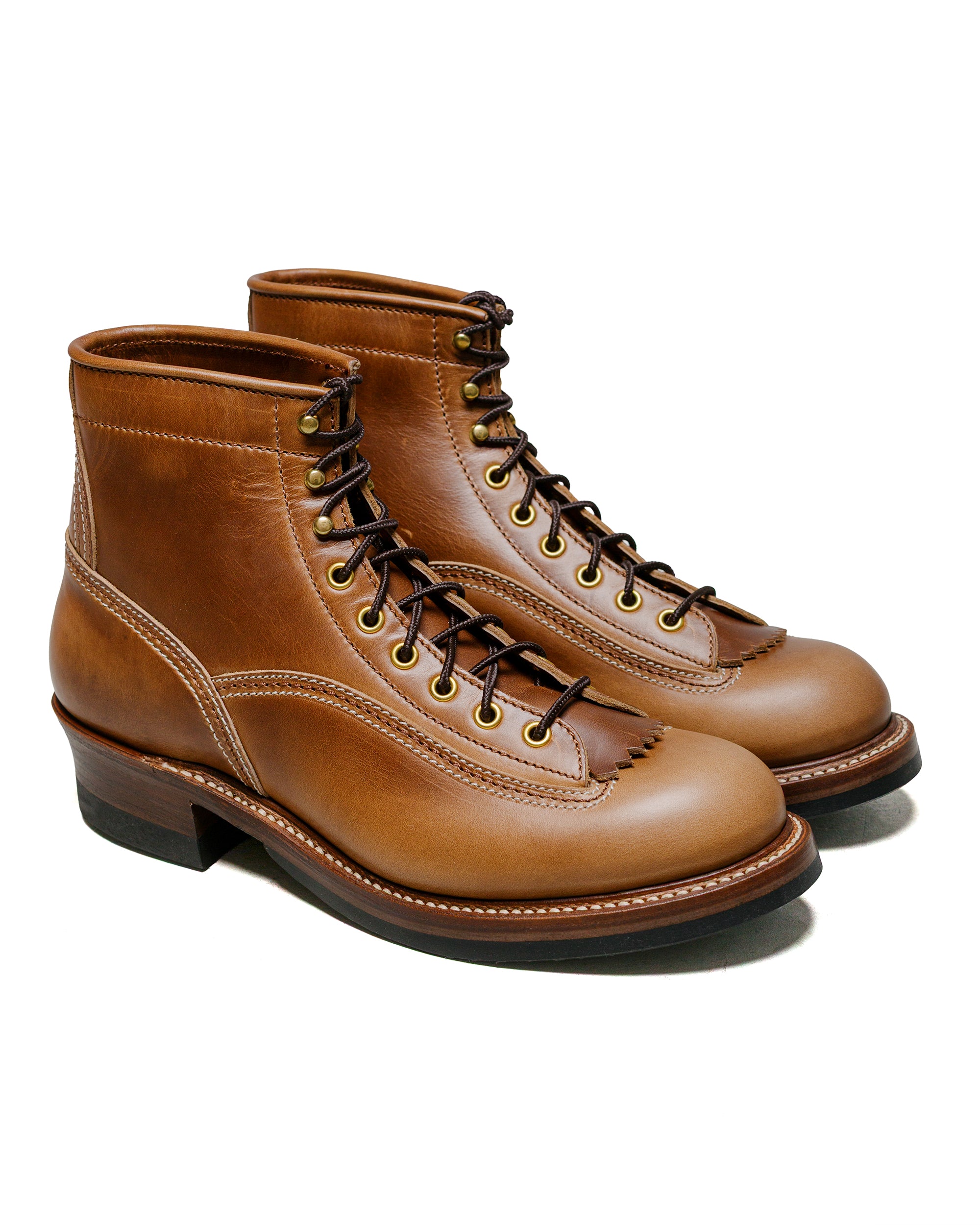 ジョンロフグレン　ドンキーパンチャーブーツ　ボルドー　7 DONKEY PUNCHER BOOTS / HORWEEN LEATHER CXL BURGUNDY