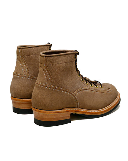 John Lofgren Bootmaker Donkey Puncher Boots Horween Leather CXL Natural Roughout