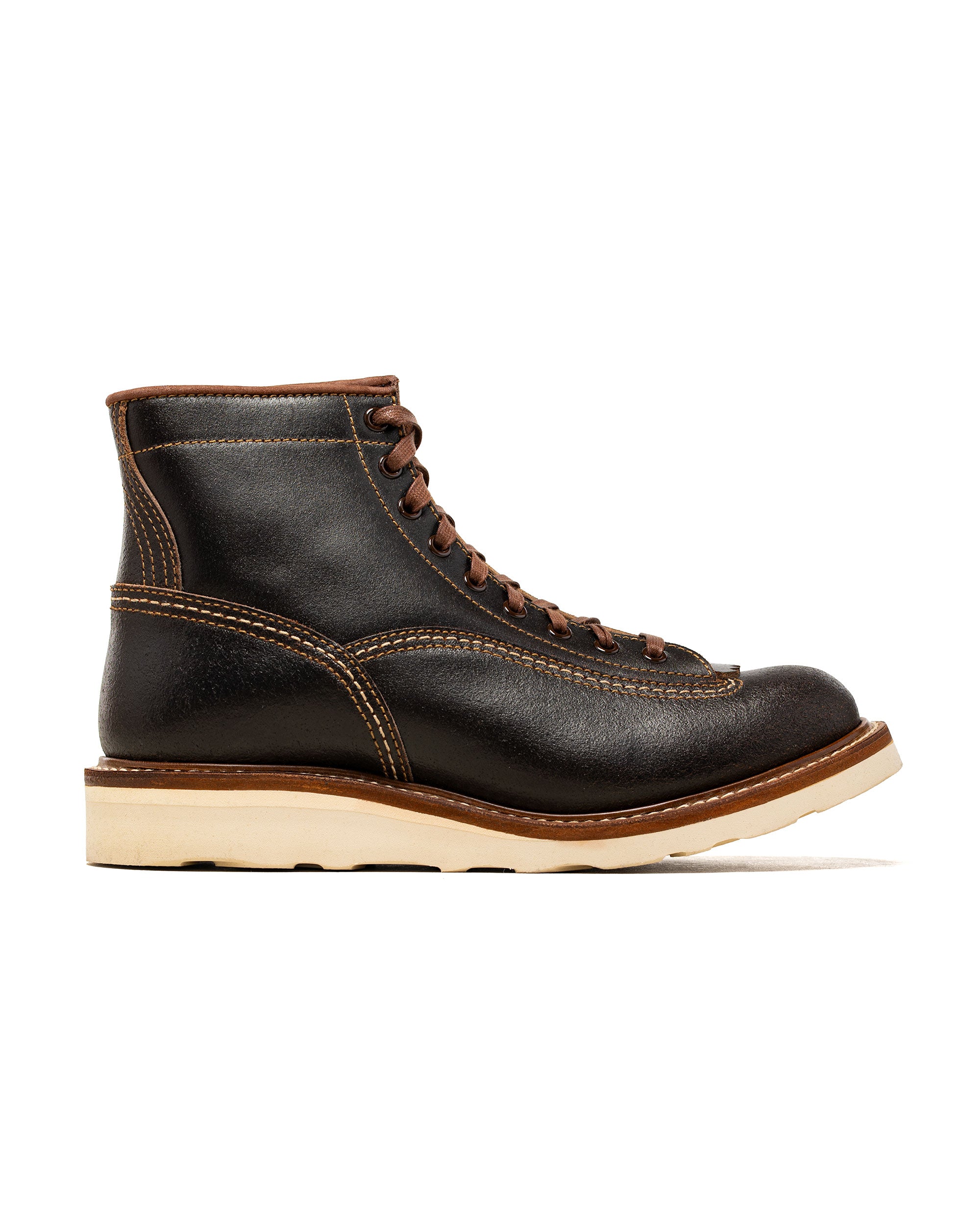John Lofgren Bootmaker Combat Boots Horween Leather CXL Natural Rougho