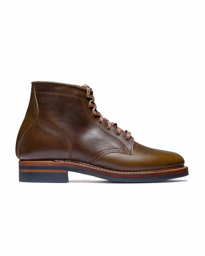 John Lofgren Bootmaker El Capitan Boots Horween Leather CXL Dark Olive