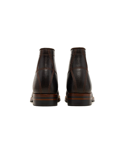John Lofgren Bootmaker El Capitan Boots Horween Waxed Flesh Dark Brown