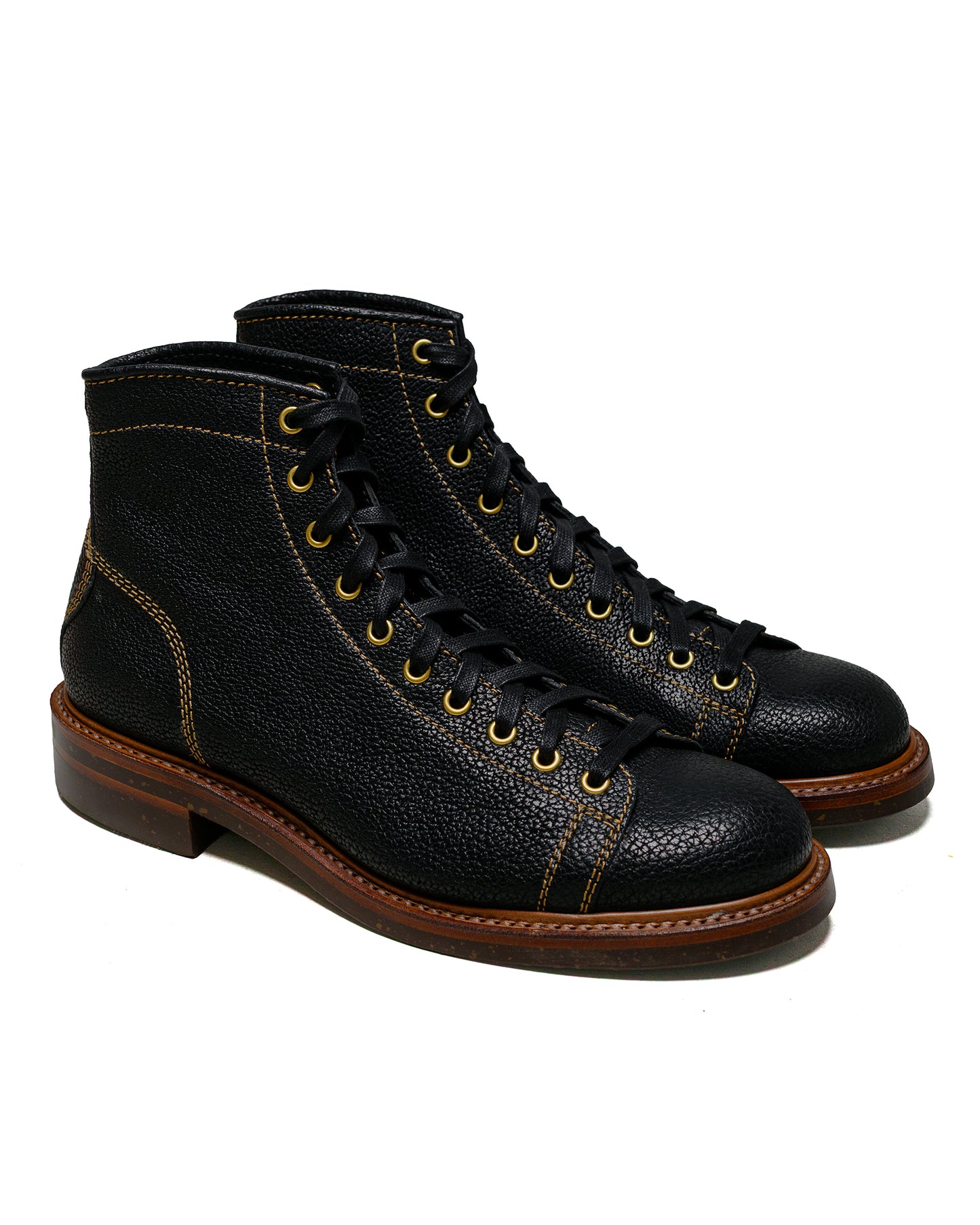 John Lofgren Bootmaker Ezo Bear Monkey Boots Black