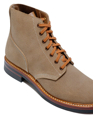 John Lofgren Bootmaker M-43 Service Shoes Horween Leather CXL Natural Roughout close