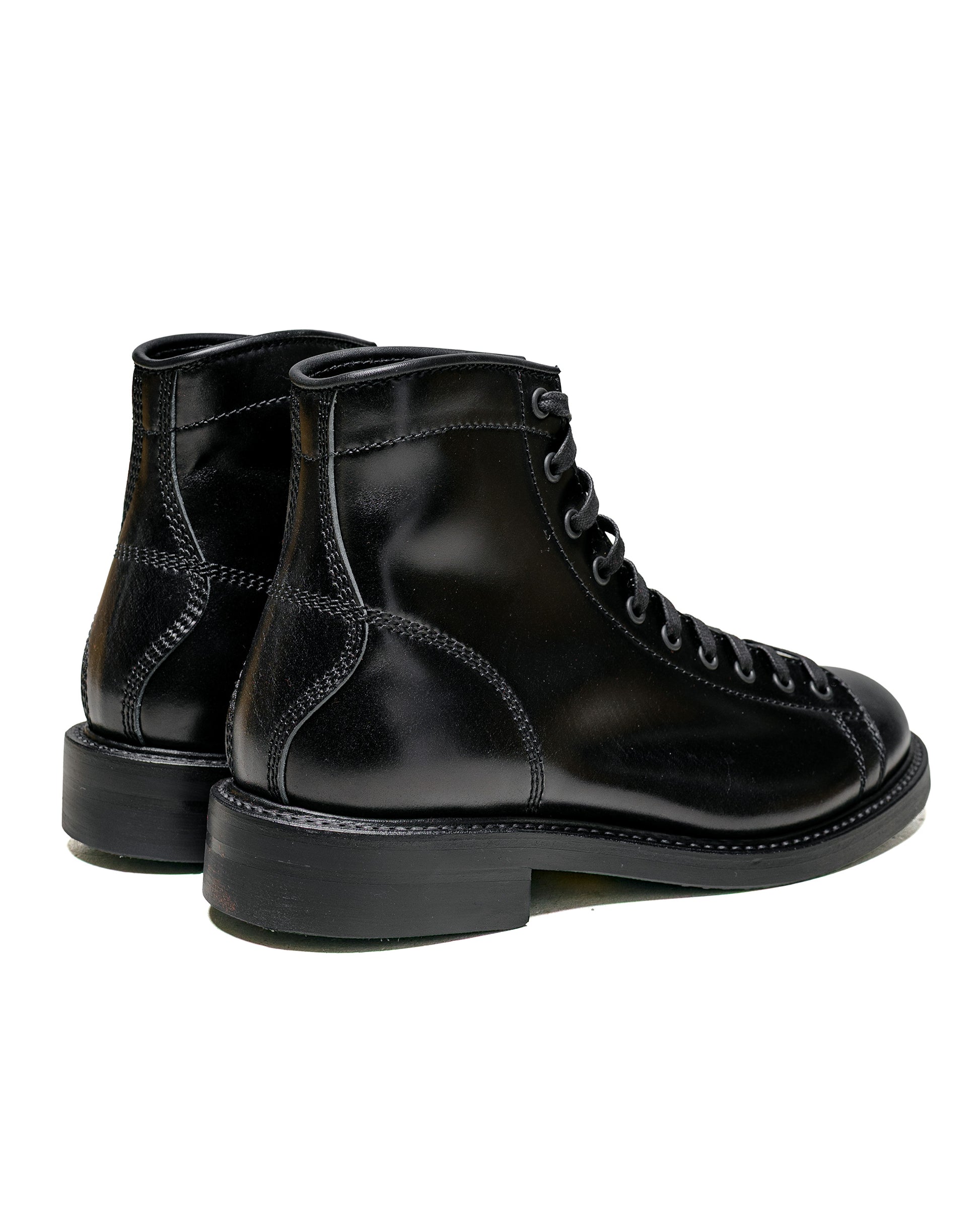 John Lofgren Bootmaker Monkey Boots Shinki Hikaku Shell Cordovan Black Ops