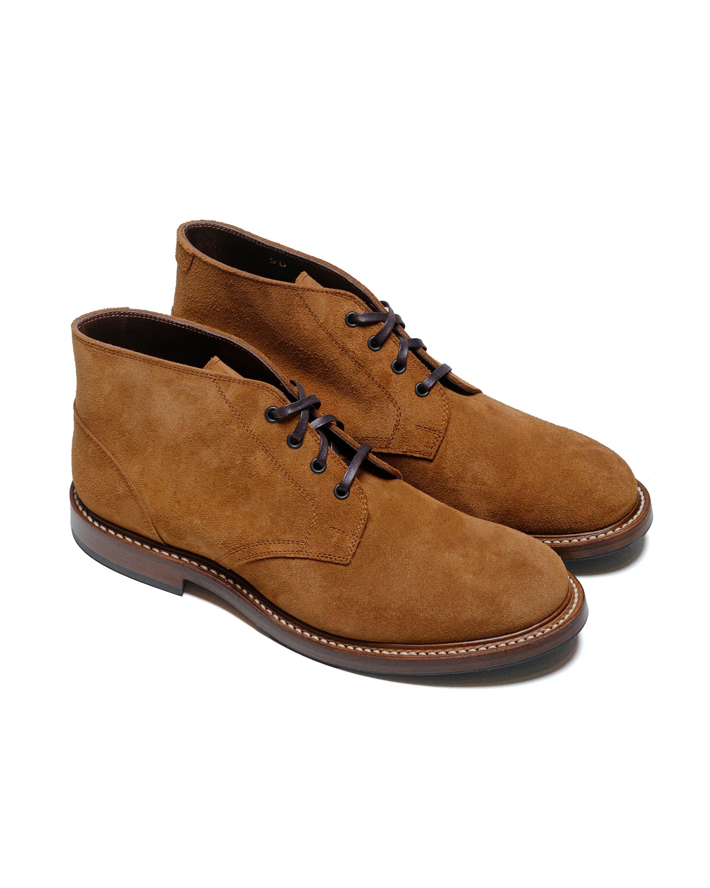 John Lofgren Bootmaker The Steadfast Chukka Boots Japanese Suede Mustard front side