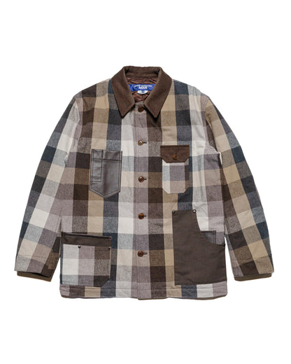 Junya Watanabe MAN Check Blouson Brown/Black