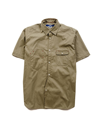 Junya Watanabe MAN Cotton Nylon Work Shirt Khaki