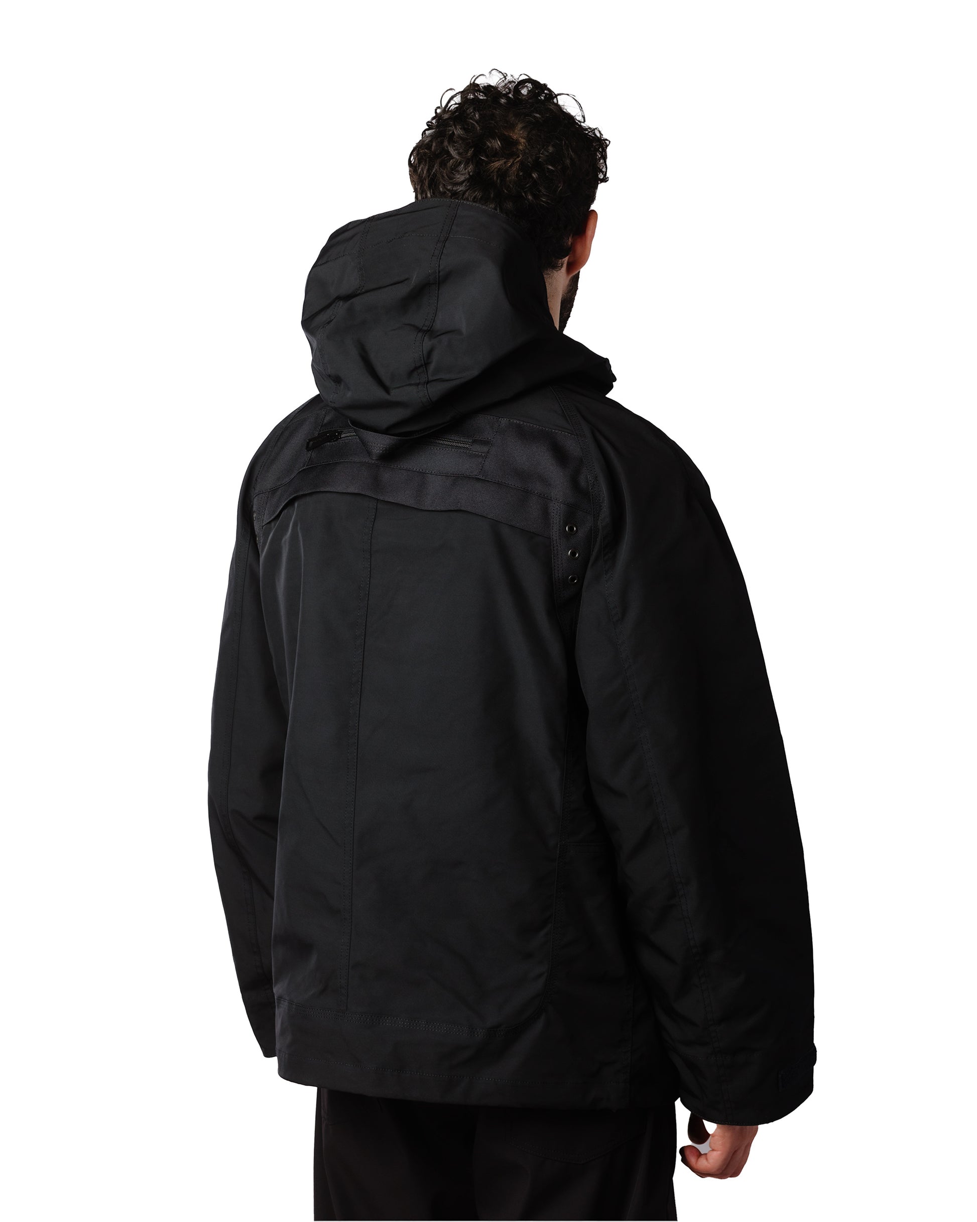 Junya Watanabe MAN eye x Carhartt Parka Black Model Rear