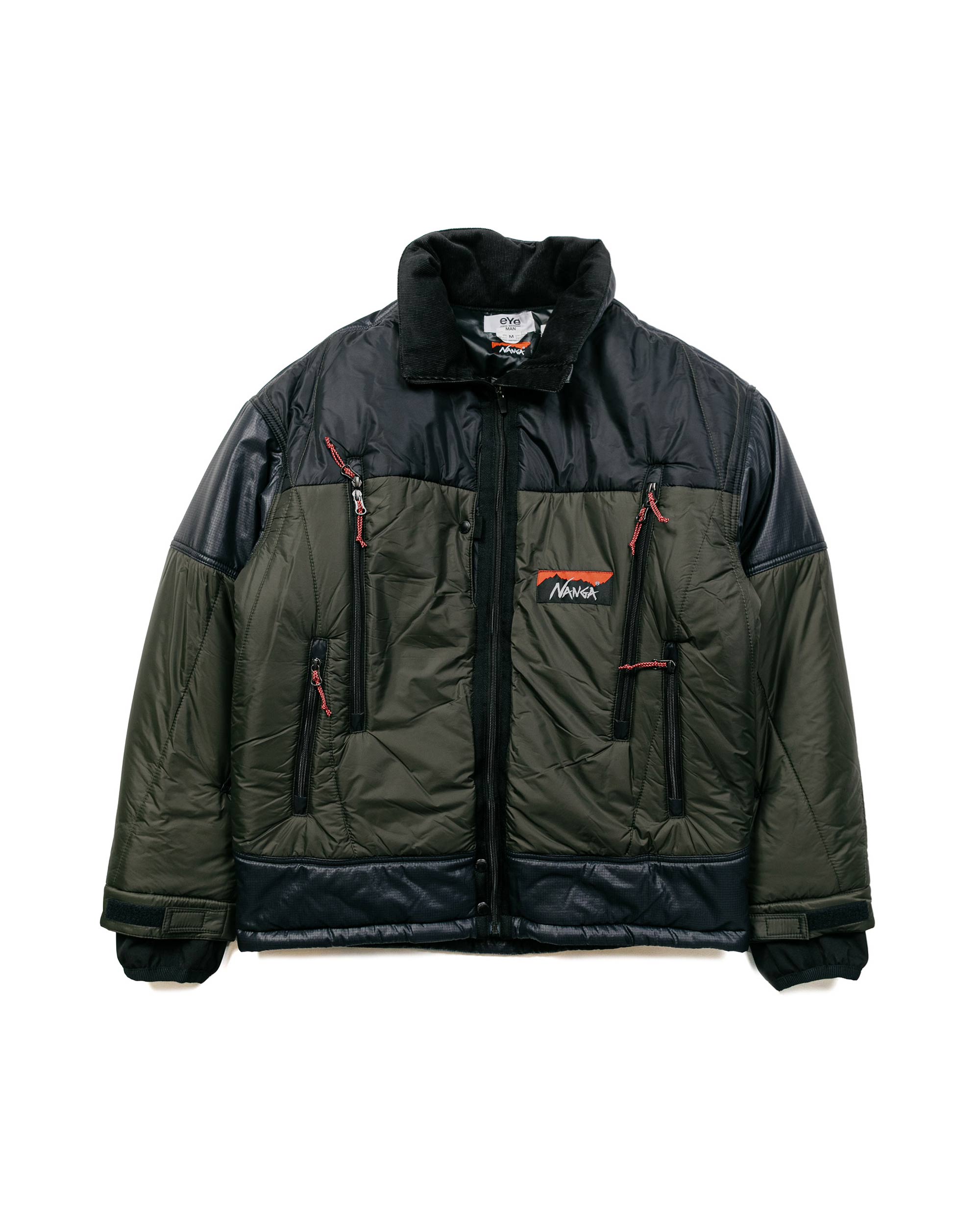 eYe JUNYA WATANABE MAN×THE NORTH FACE WH-J921 21AW ナイロンリップストップ  中綿ジャケット(ジャンパー、ブルゾン)｜売買されたオークション情報、yahooの商品情報をアーカイブ公開 - オークファン こ