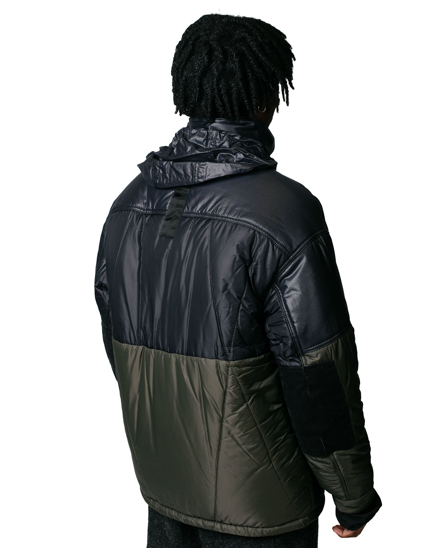 Junya Watanabe MAN eye x Nanga Blouson BlackKhaki hood