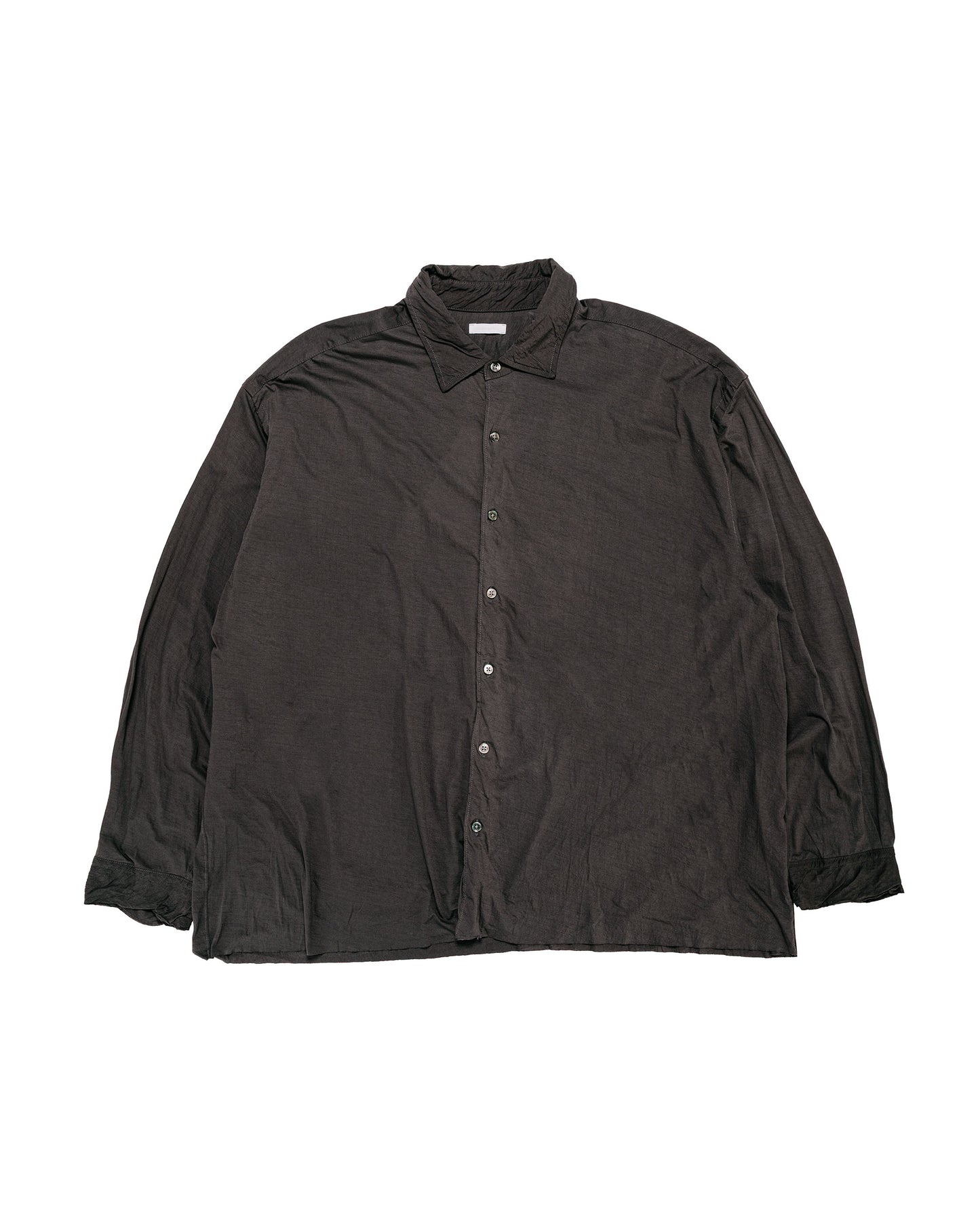 KANEMASA PHIL 46G Artisan Shirt Charcoal Dye