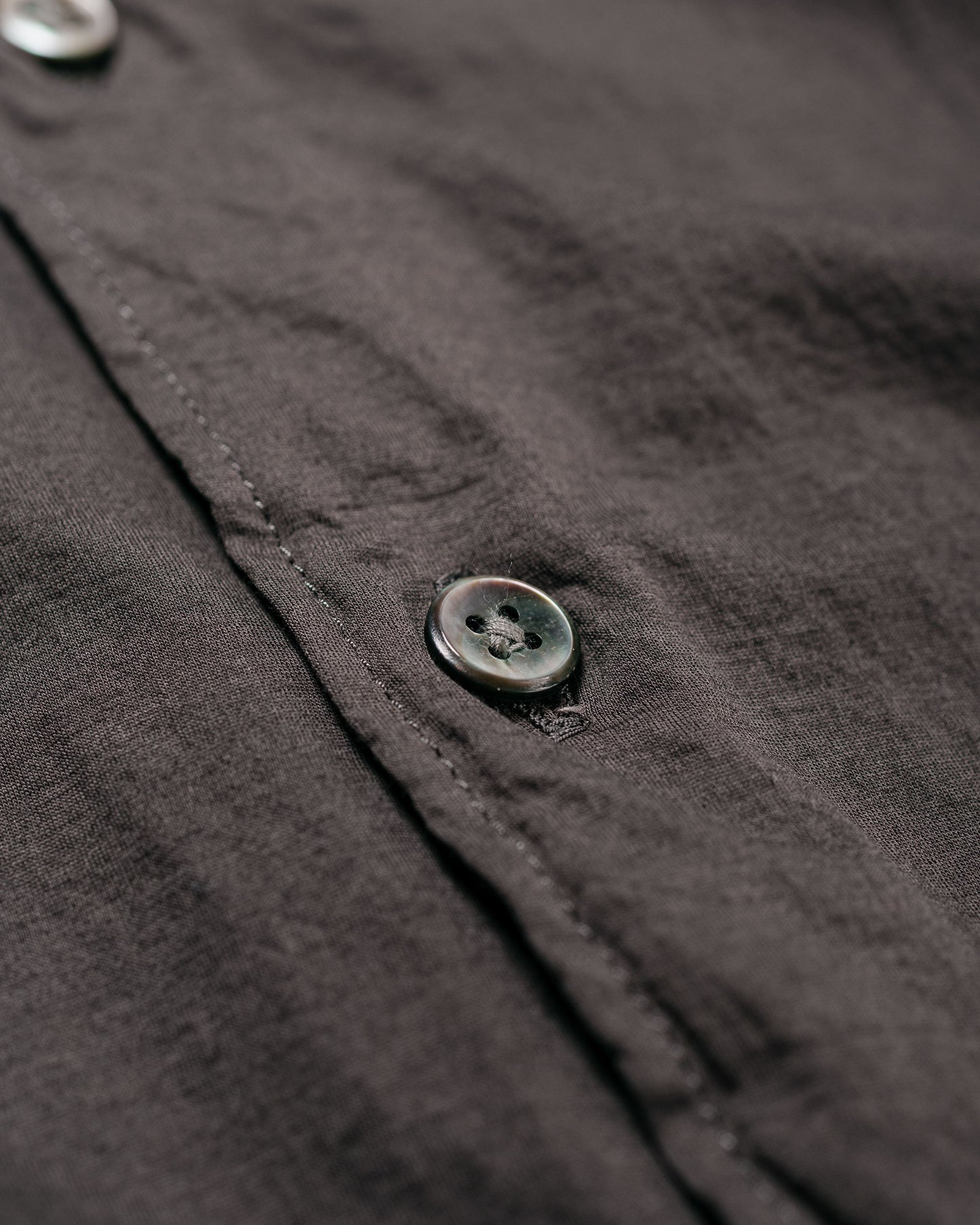 KANEMASA PHIL 46G Artisan Shirt Charcoal Dye