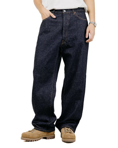 KAPTAIN SUNSHINE 5P Straight Denim Pants Indigo One Wash