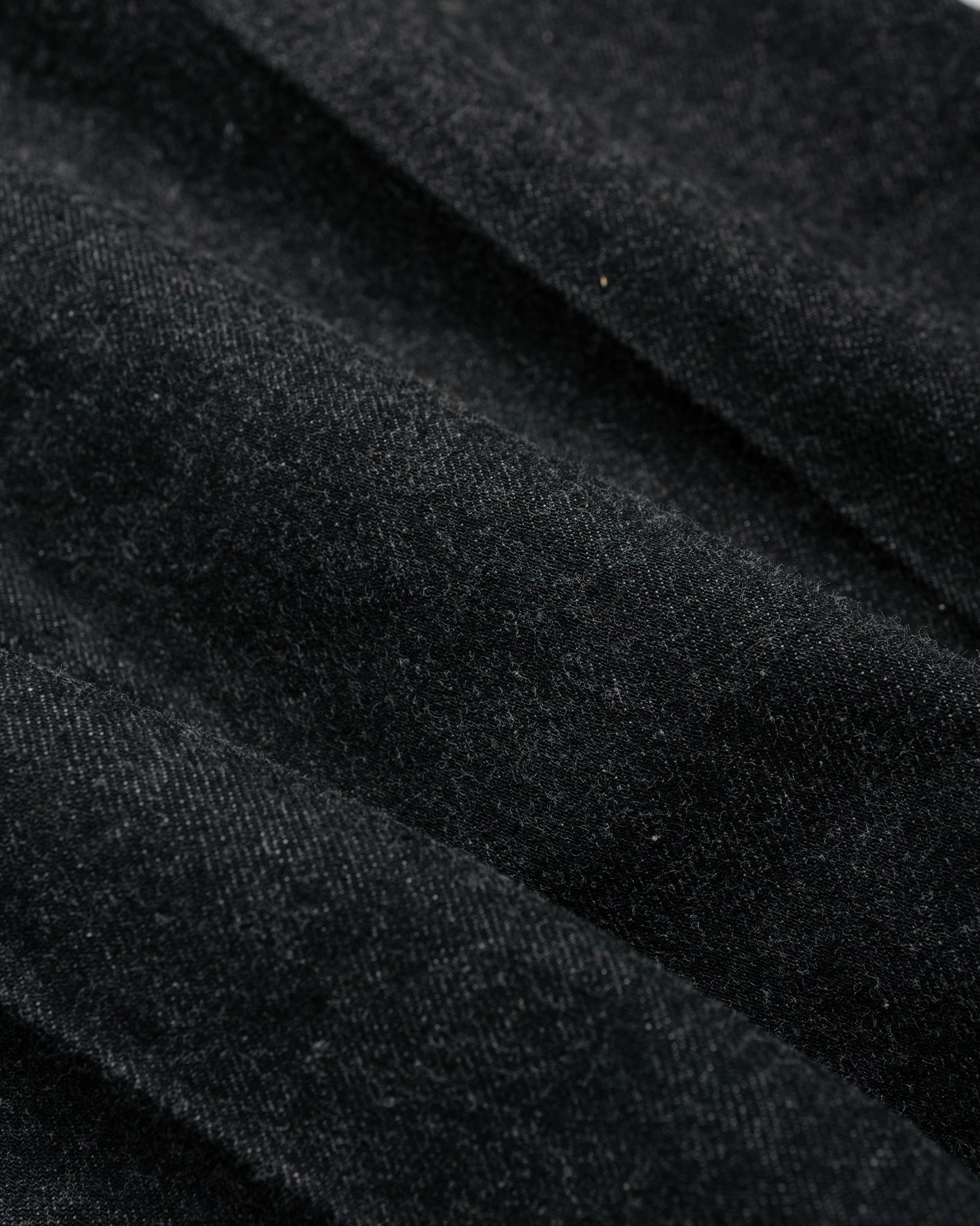 KAPTAIN SUNSHINE 5P Zipper Front Denim Pants Black One Wash