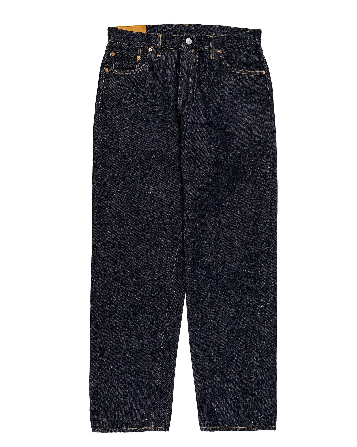 KAPTAIN SUNSHINE 5P Zipper Front Denim Pants Indigo One Wash