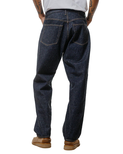 KAPTAIN SUNSHINE 5P Zipper Front Denim Pants Indigo One Wash