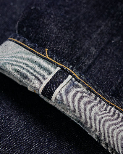 KAPTAIN SUNSHINE 5P Zipper Front Denim Pants Indigo One Wash
