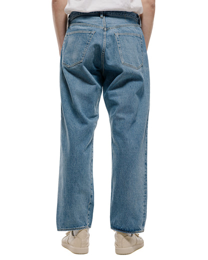 lost & found KAPTAIN SUNSHINE KAPTAIN SUNSHINE 5P Zipper Front Denim Pants Indigo Vintage Wash