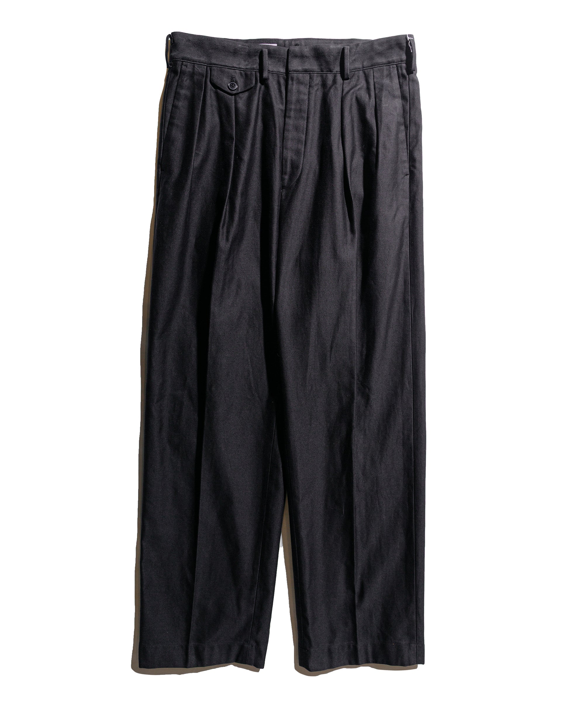KAPTAIN SUNSHINE Belted Riviera Pants Black