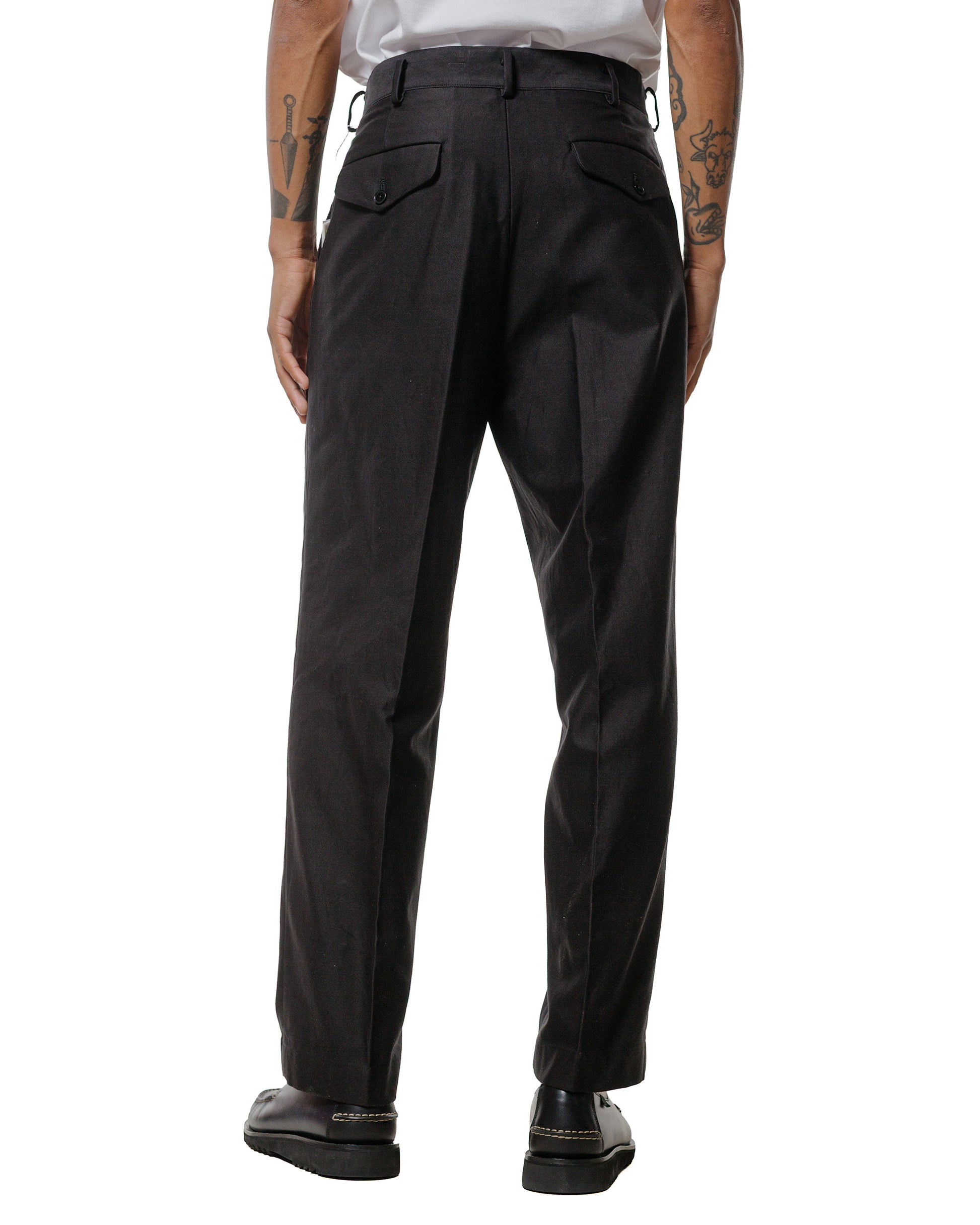 KAPTAIN SUNSHINE Belted Riviera Pants Black