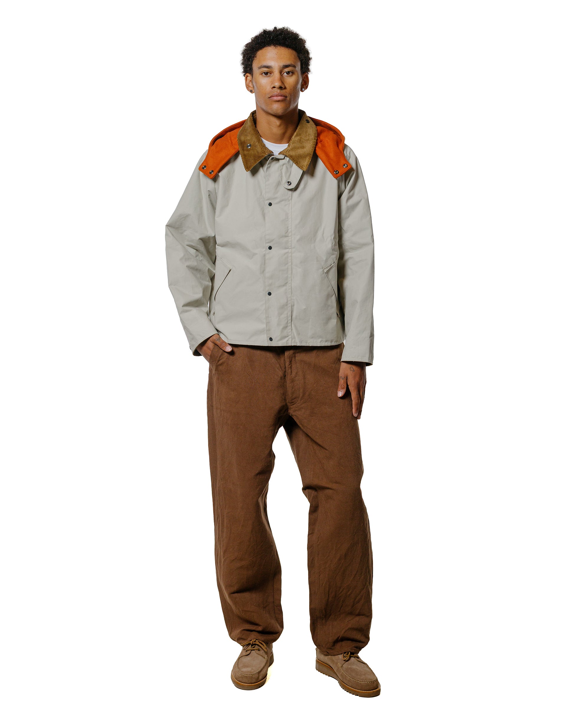 KAPTAIN SUNSHINE Cotton Hemp Painter Pant Kakishibu