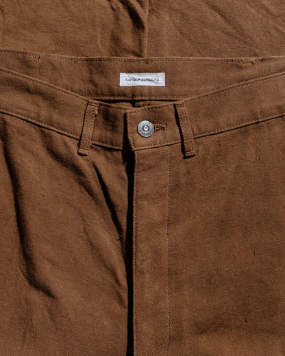KAPTAIN SUNSHINE Cotton Hemp Painter Pant Kakishibu